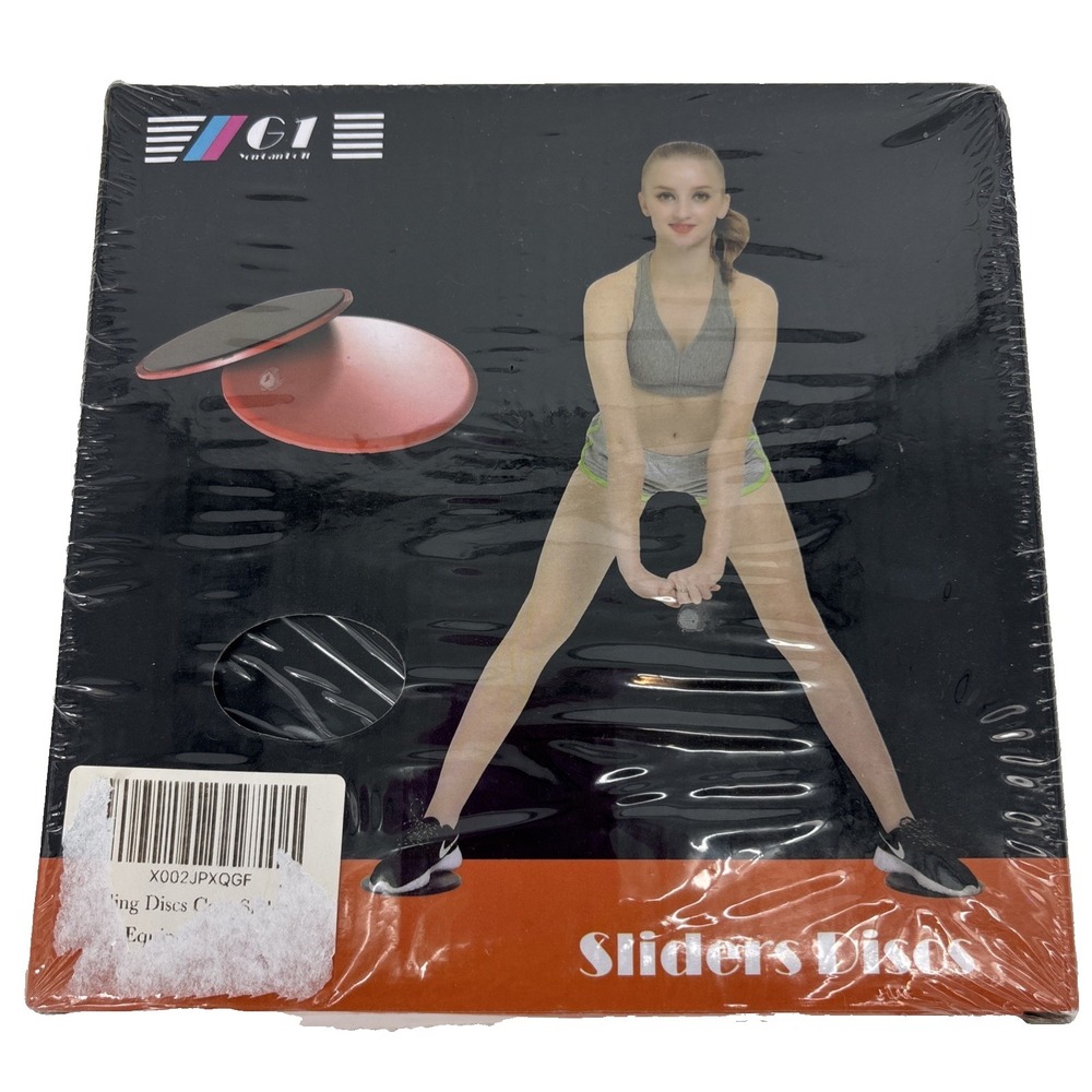Core Sliders 2PCS Exercise Sliding Disc Dual Sided Gliding Floor Slider Crossfit